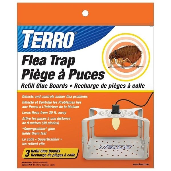 Victor TERRO Flea Trap Refill Glue Board T231